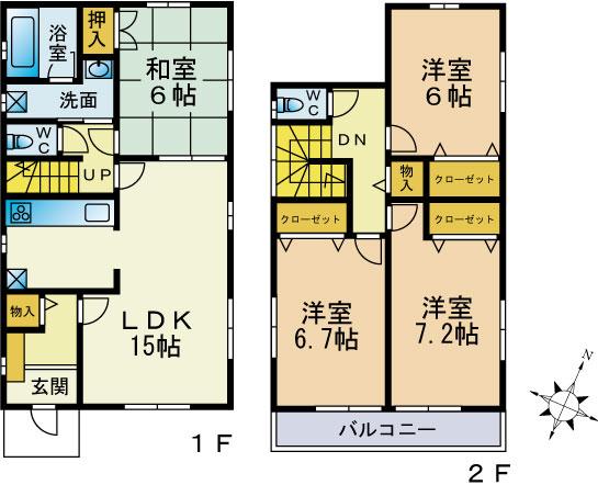 Other. 4 Building floor plan 2,080 yen