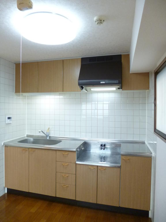 Kitchen. Bright kitchen with natural light