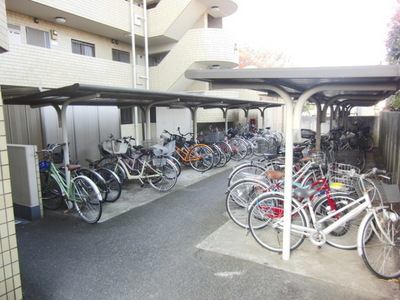 Other common areas. Covered parking lot