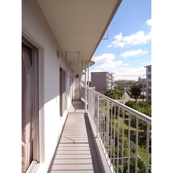 Balcony. Sunny