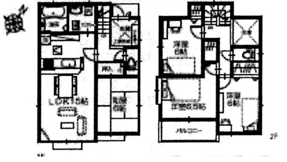 Floor plan. Price 35,800,000 yen, 4LDK, Land area 113.32 sq m , Building area 94.4 sq m