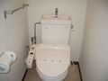 Toilet. Also it comes with warm water cleaning toilet seat function.