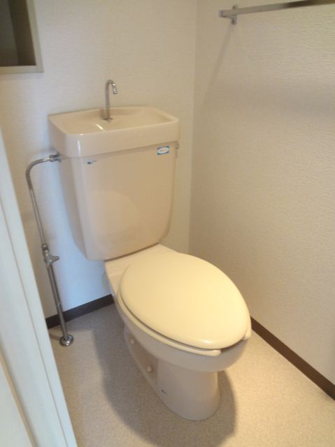 Toilet. Toilet with cleanliness.