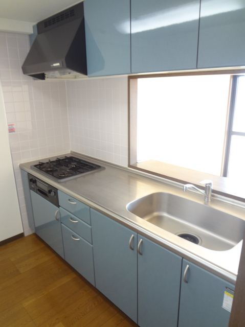 Kitchen. It is a three-necked system Kitchen