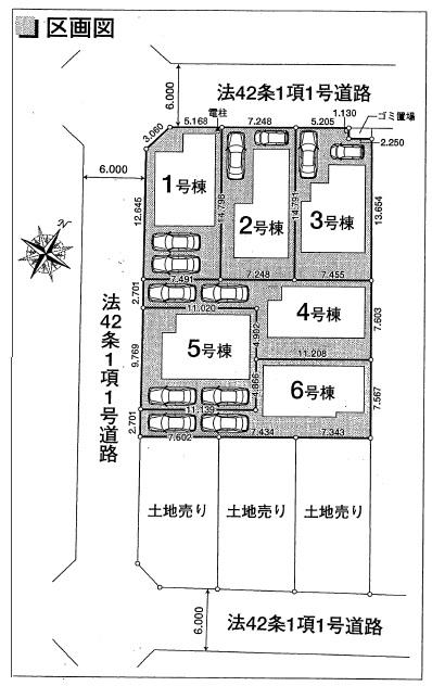 Compartment figure. 21,800,000 yen, 4LDK, Land area 114.92 sq m , Building area 90.91 sq m