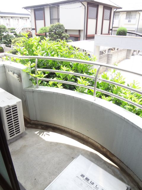 Balcony. Wide veranda