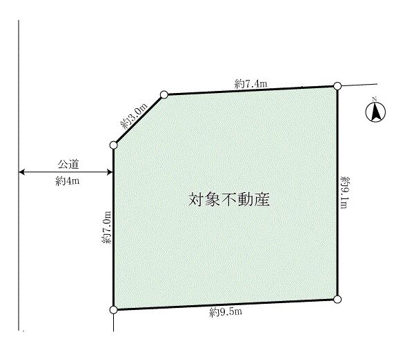 Compartment figure. Land price 17.5 million yen, Land area 84.36 sq m land plots
