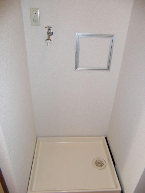 Other room space. Of course, it is indoor washing machine Storage.