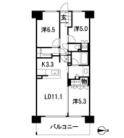 Floor: 3LDK + multi-closet, the area occupied: 70.8 sq m, Price: 29,800,000 yen, now on sale
