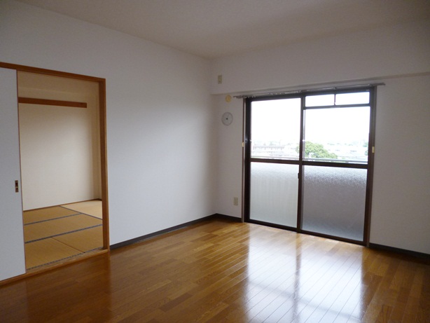 Living and room. Bright living room facing south balcony