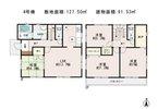 Floor plan. (4), Price 26,800,000 yen, 4LDK+S, Land area 127.5 sq m , Building area 91.53 sq m