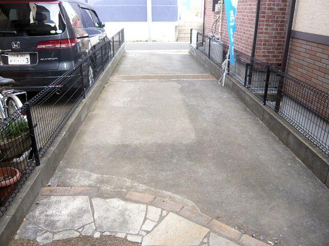Parking lot. Car space