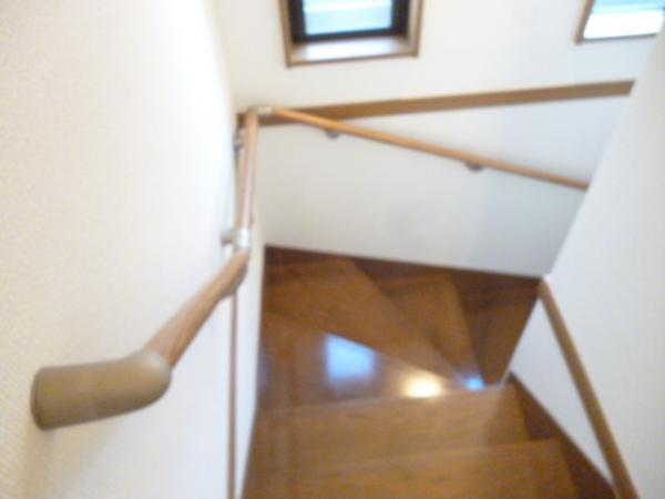Other introspection. With stair handrail