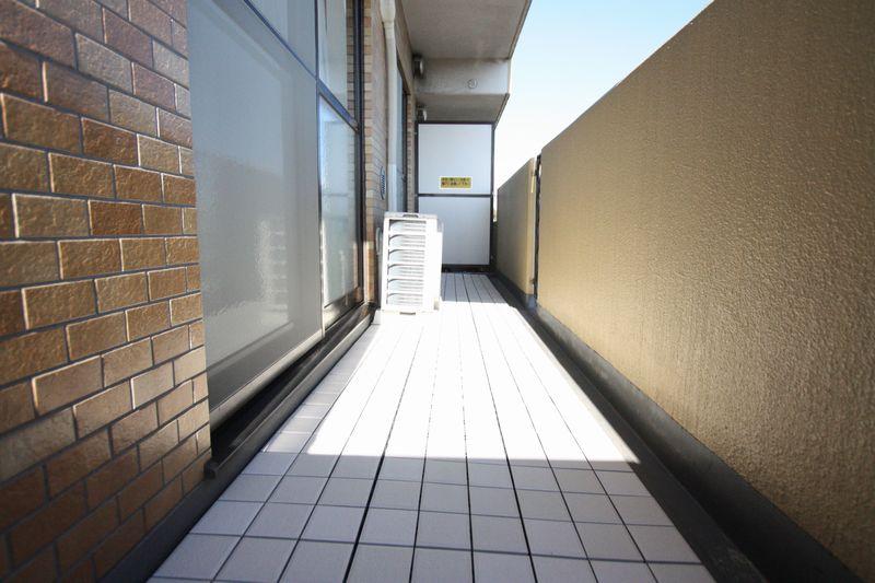 Balcony. Bright balcony.