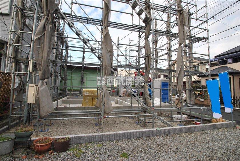 Local appearance photo. Local (12 May 2013) Shooting Foundation work completed. It is finally completion of framework.