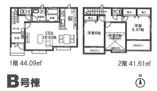 Floor plan. 29.5 million yen, 3LDK, Land area 102.68 sq m , Building area 85.7 sq m