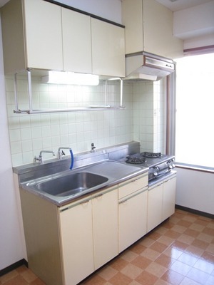 Kitchen. Gas stove is installed Allowed!