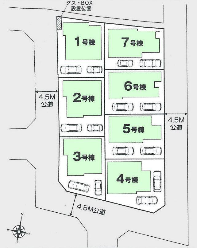 The entire compartment Figure. All seven buildings