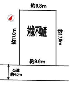 Compartment figure. Land price 29,800,000 yen, Land area 165 sq m