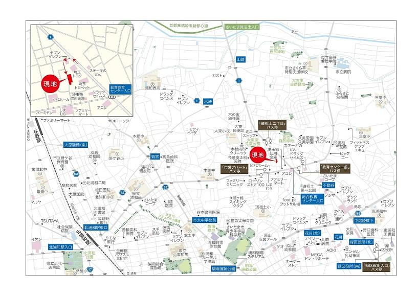 Local guide map
