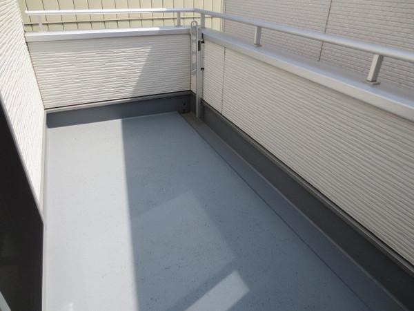 Balcony. Sunny large balcony
