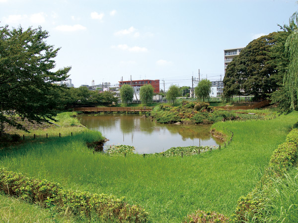 Surrounding environment. Inumakata park (about 50m / 1-minute walk)