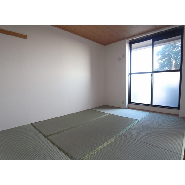 Living and room. Japanese-style room is also bright