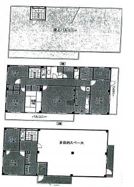 Floor plan. 55 million yen, 6LDK + 2S (storeroom), Land area 266.06 sq m , Building area 249.9 sq m floor plan