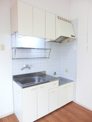 Kitchen. Gas stove installed Friendly Kitchen! You can firmly self-catering