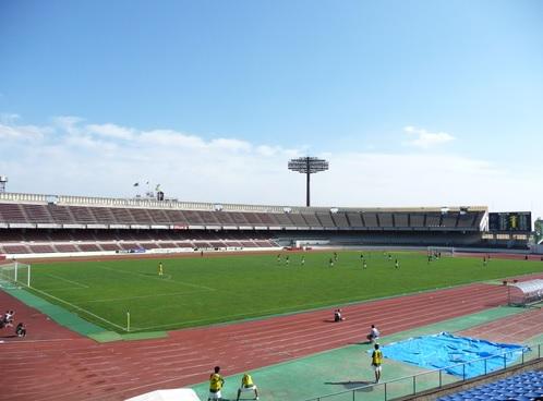park. Saitama City Urawa Komaba Stadium
