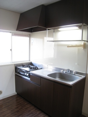 Kitchen. Bright kitchen facing the window ☆ 