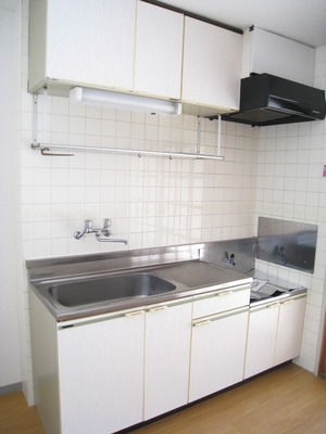 Kitchen. Is a gas stove installation Allowed ◎