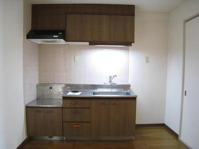 Kitchen. Easy cooking with gas stove installation Allowed