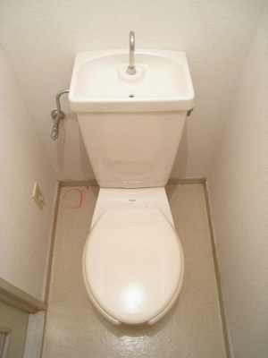 Toilet. We replaced with a new one! 