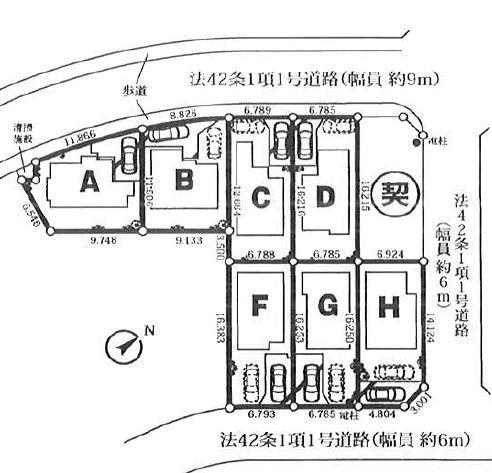 Other. Compartment Figure All eight buildings sale 7 buildings Site more than 33 square meters Building 4LDK All building face-to-face kitchen There is also compartment of the car space two Allowed.