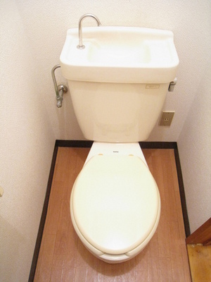 Toilet. It can be installed in the toilet Washlet the outlet are installed