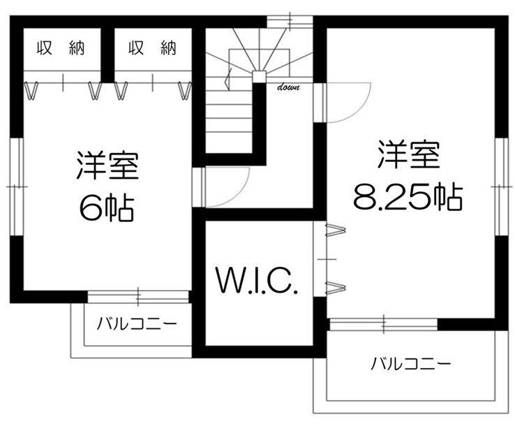 Floor plan. 27,800,000 yen, 3LDK + S (storeroom), Land area 63.24 sq m , Building area 96.77 sq m 3 floor