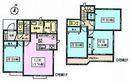 Floor plan. (D Building), Price 26,800,000 yen, 4LDK, Land area 119.2 sq m , Building area 87.45 sq m