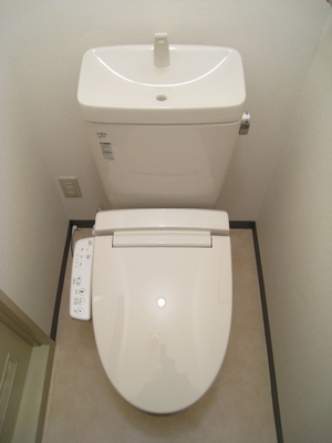 Toilet. Bidet with a new