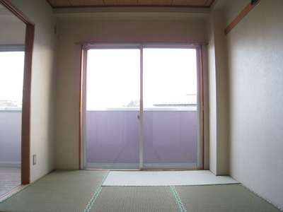 Living and room. Japanese-style room facing the balcony