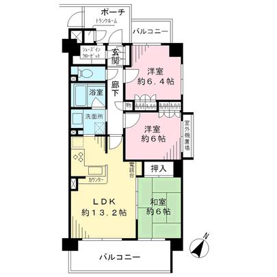 Floor plan. Saitama green-ku, Higashi Urawa 9-chome