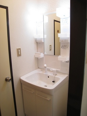 Washroom. Get dressed in the morning with a shampoo dresser is here