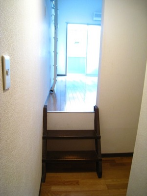 Entrance. Bulkhead. You in there stairs before entering the room ☆ 