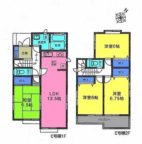 Floor plan. 29,800,000 yen, 4LDK, Land area 93.44 sq m , Building area 91.91 sq m