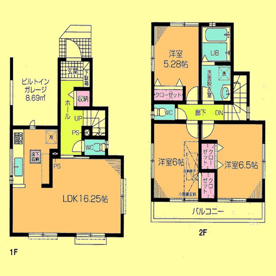 Floor plan. 23.8 million yen, 3LDK, Land area 92.54 sq m , Building area 91.9 sq m located view in addition to this, It will be provided by the hope of design books, such as layout. 