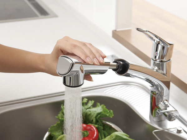Kitchen.  [Toure ・ Torebino & single lever mixing faucet] More delicious, More peace of mind. Built-in water purifier.  ※ Same specifications all of the following listed amenities of.