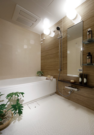 Bathing-wash room.  [bathroom] Bathroom to deepen the relaxation.