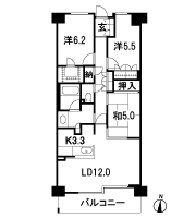 Floor: 3LDK + WIC + N, the occupied area: 75.65 sq m, Price: 36,400,000 yen, now on sale
