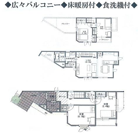 Floor plan. 37,800,000 yen, 4LDK, Land area 121.03 sq m , Building area 99.92 sq m