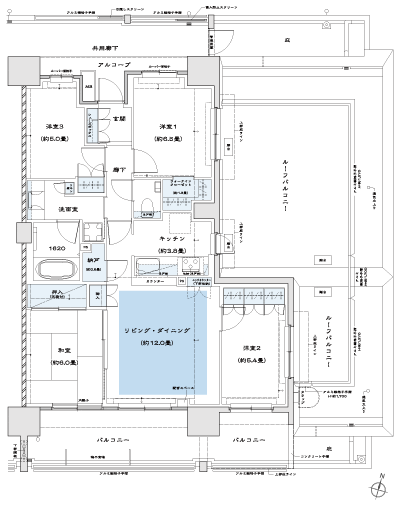 Floor: 4LDK + N + WIC, the occupied area: 86.71 sq m, Price: TBD